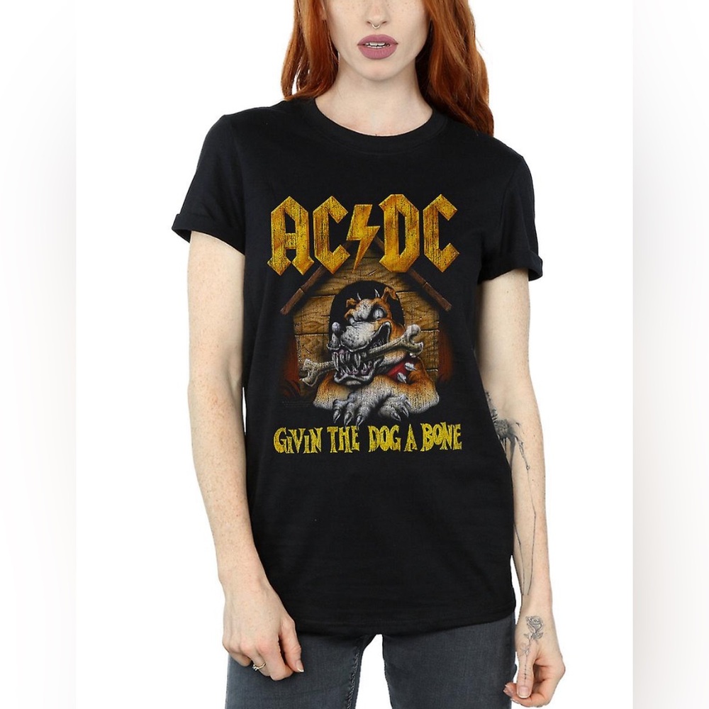 AC/DC Givin The Dog A Bone Graphic T-Shirt